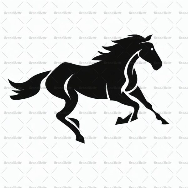 Galoppierendes Pferd
